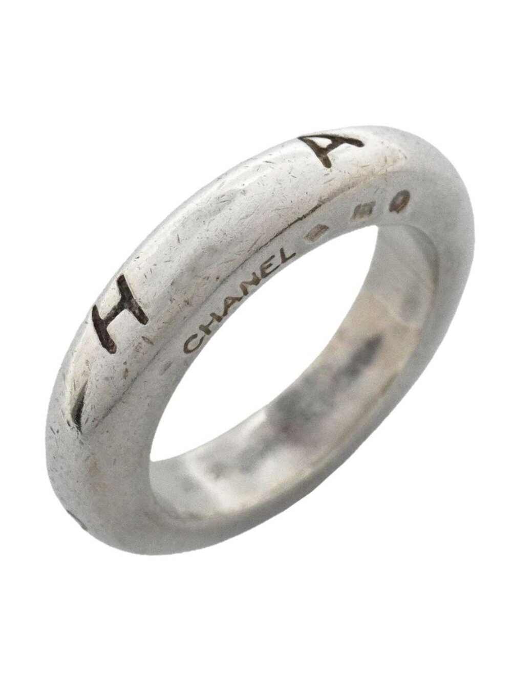 Chanel Ring Logo 925 Sterling Silver